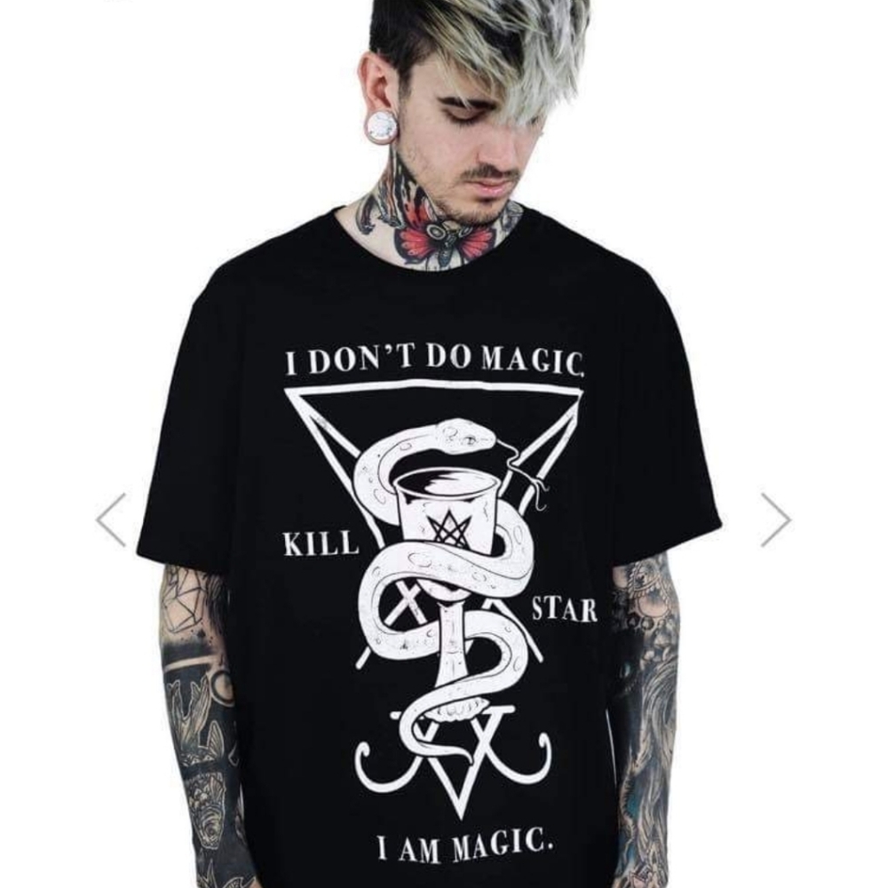 NWT! Killstar Grail Short Sleeve Tee Black Unisex